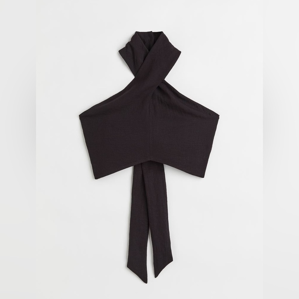 H&M Halterneck Crop Top - M